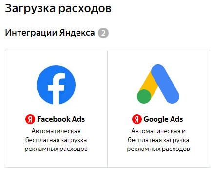 Сквозная аналитика в Яндекс.Метрике – интеграции с рекламными системами Сквозная аналитика в Яндекс.Метрике – интеграции с рекламными системами