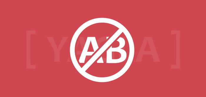 Не делайте a/b тесты! Почему вам не нужны a/b тесты