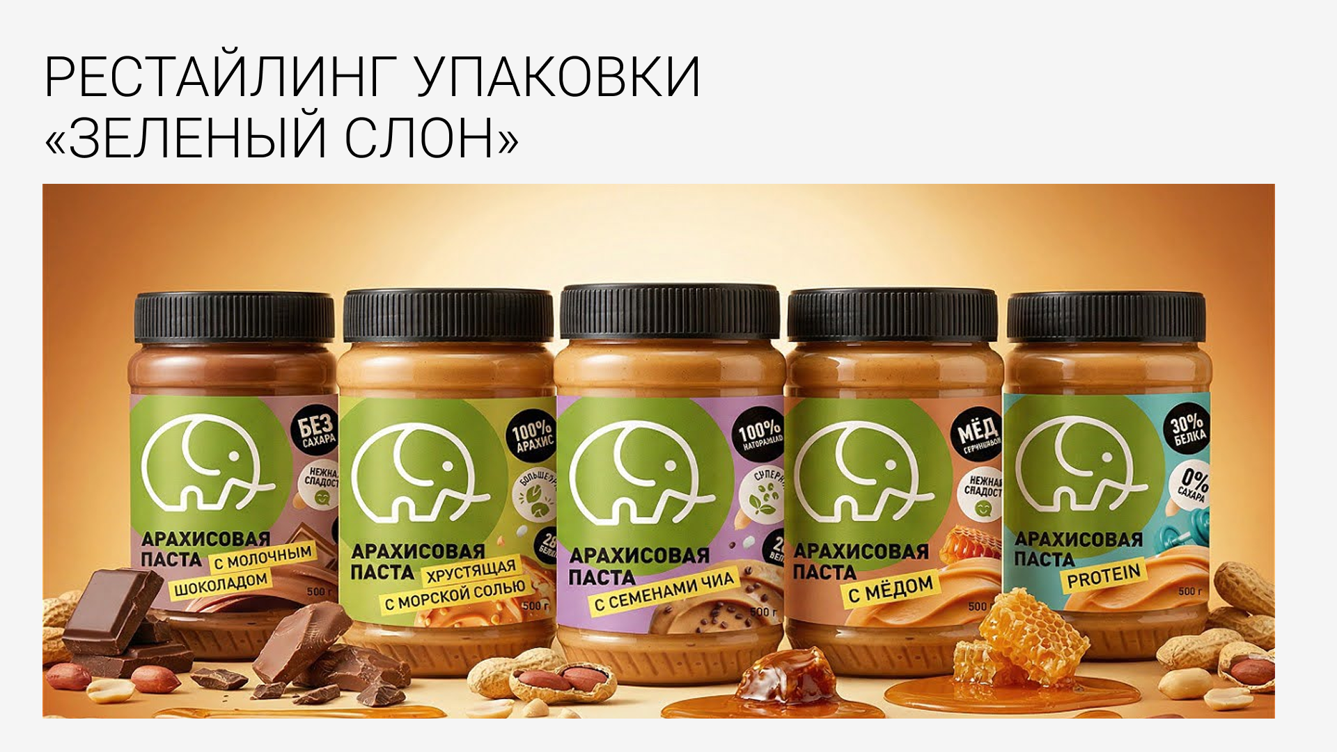 &nbsp;Рестайлинг для ТМ «Зелёный Слон»