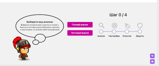 Анализ в сервисе SpamGuard Анализ в сервисе SpamGuard