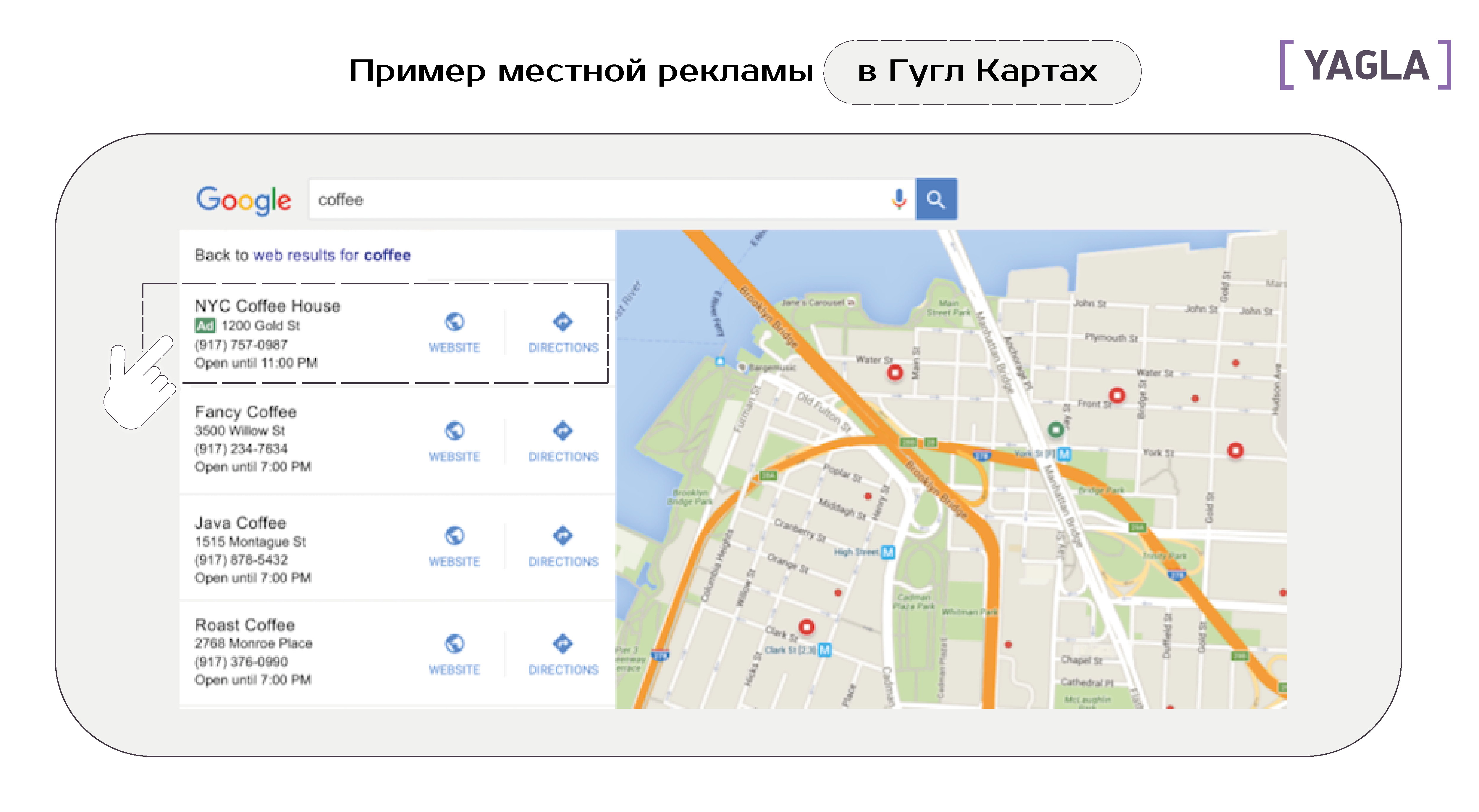 Руководство по рекламе в Google Картах | Блог YAGLA | YAGLA